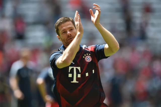 Bayern Munich's Spanish midfielder Xabi Alonso retired as a player in 2017 (CHRISTOF STACHE/AFP via Getty Images)
