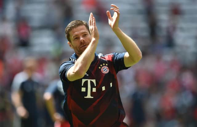 Bayern Munich's Spanish midfielder Xabi Alonso retired as a player in 2017 (CHRISTOF STACHE/AFP via Getty Images)