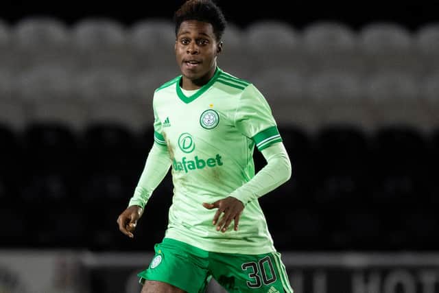 Celtic's Jeremie Frimpong...back in "excellent" form, according to his manager Neil Lennon (Photo by Craig Foy / SNS Group)