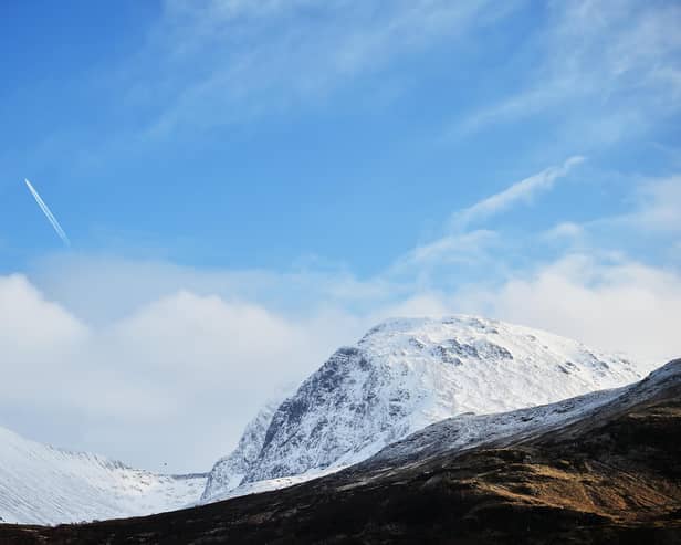 A view of the north ridge of Ben Nevis