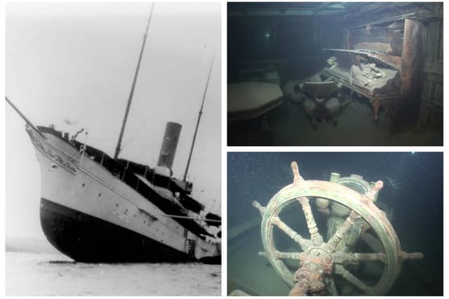Leith-built Gunilda lies at the bottom of Lake Superior, Ontario.