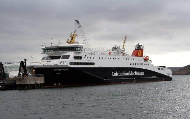 MV Loch Seaforth is CalMac's newest and largest ferry.