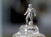 Scottish Cup trophy. SFA Scottish Cup trophy. Picture Michael Gillen.
