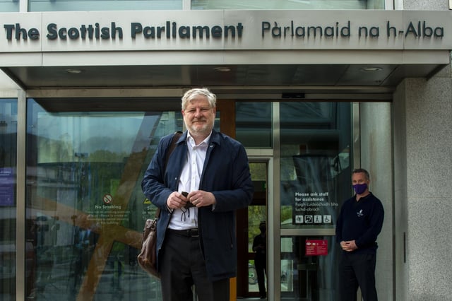 Angus Robertson was appointed Scottish culture secretary by First Minister Nicola Sturgeon last month.