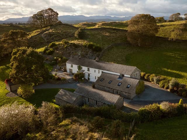 Grant Carson scooped the lavish five-bedroom farmhouse, having lived in the same semi-detached Glasgow home for 17 years.