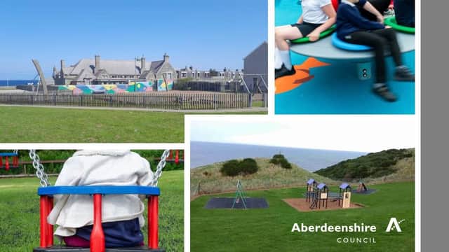 The Garden Crescent playpark within Gardenstown and the Sandhaven School playpark are both in need of upgrading.