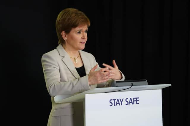 Nicola Sturgeon has welcomed Michael Gove's agreement on a shared coronavirus statement
