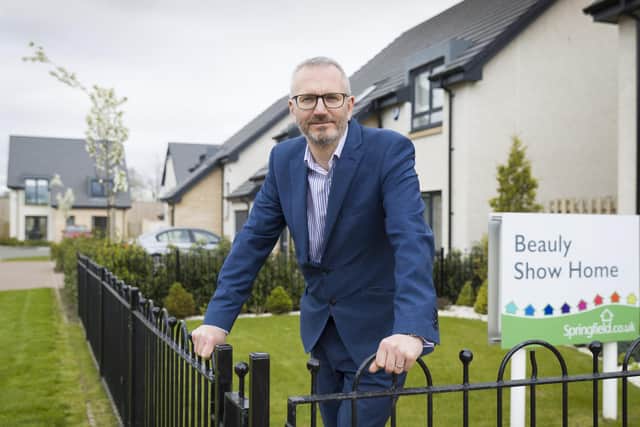 Innes Smith is the chief executive of Springfield Properties, which is Scotland’s only listed housebuilder.