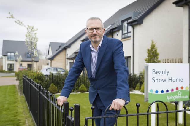 Innes Smith is the chief executive of Springfield Properties, which is Scotland’s only listed housebuilder.