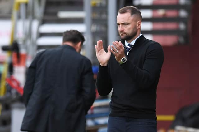 Dundee manager James McPake.