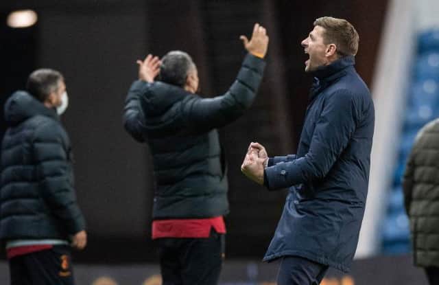 Steven Gerrard (right), pictured celebrating victory over Galatasaray at Ibrox last season, has enjoyed some of his most memorable nights as Rangers manager on the European stage. (Photo by Alan Harvey / SNS Group)