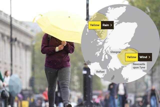 A weather warning has been issued from the Met Office