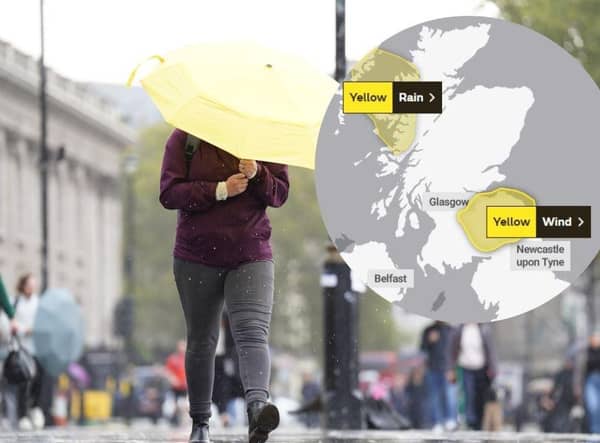 A weather warning has been issued from the Met Office