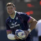 Edinburgh and Scotland lock Grant Gilchrist has no intention of quitting international rugby.  (Photo by Craig Williamson / SNS Group)