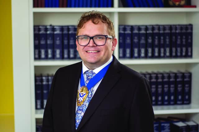 President of the Law Society of Scotland Murray Etherington
