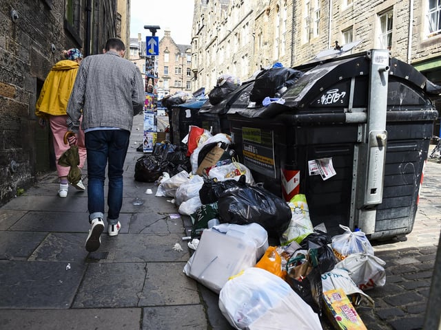 Cleansing staff in the Scottish capital have been out on strike since August 18, with the action timed to coincide with the Edinburgh festivals.