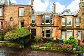 Terraced property’s charming facade on Morningside’s Braid Road. Image: Planography LTD