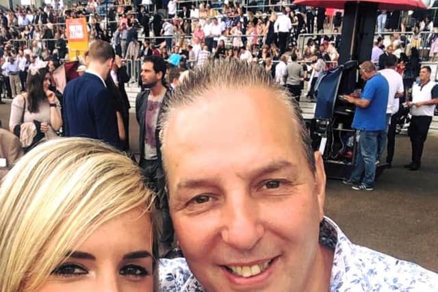 Kayleigh and her Dad, Paul