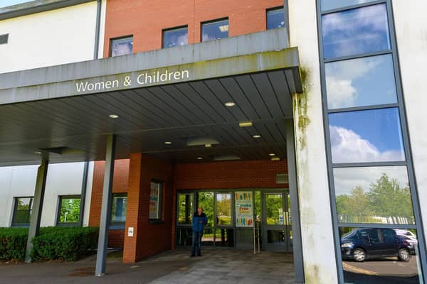 The data breach involved around 150 patients from the women and children's unit at FVRH. Pic: Michael Gillen