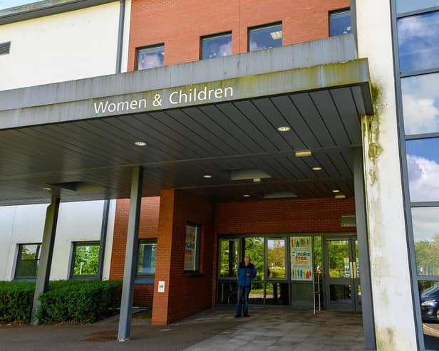 The data breach involved around 150 patients from the women and children's unit at FVRH. Pic: Michael Gillen