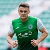 Hibs midfielder Kyle Magennis has made a positive start to the season. Photo by Ross Parker / SNS Group