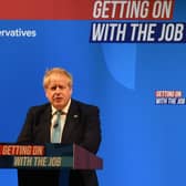 Boris Johnson address conference