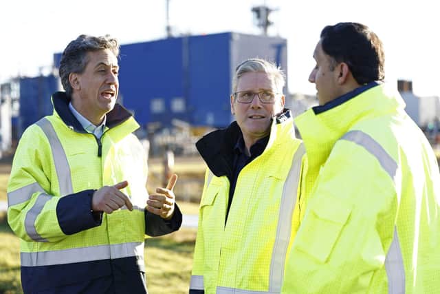 Labour has insisted Scotland is central to the UK government's clean energy plans