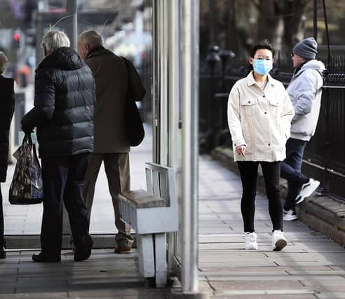 More pavement space will be required for people post-lockdown. Picture: Lisa Ferguson.