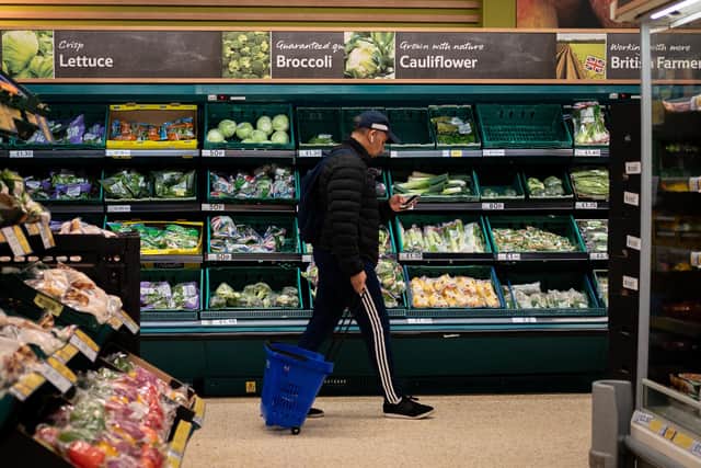 The NFUS launched a "shelfwatch" survey last month to see which supermarkets are stocking Scottish produce (pi: Aaron Chown/PA)