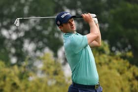 David Law during the final round of the Porsche European Open at Green Eagle Golf Course in Hamburg. Picture: Christof Koepsel/Getty Images.