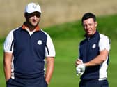 Ryder Cup team-mates Jon Rahm and Rory McIlroy are the star attractions in the strongest-ever field for the abrdn Scottish Open at The Renaissance Club this week. Picture: Stuart Franklin/Getty Images.