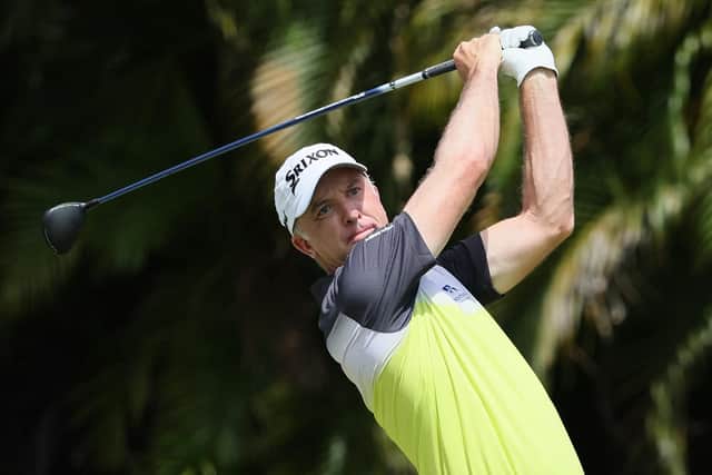 Martin Laird in action during the Puerto Rico Open at Grand Reserve Golf Club in Rio Grande, Puerto Rico. Picture: Andy Lyons/Getty Images.