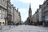 The Royal Mile has been eerily quiet over the last few weeks. Picture: Lisa Ferguson