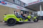 Rewaco Trikes Scotland, which is based in Brechin and launched in April, is the passion project of Gordon Carr and Ellie Whitehead. Picture: contributed.
