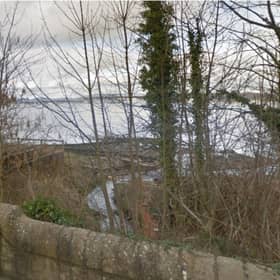 Her body was seen in the water off Society Road in the west area of South Queensferry