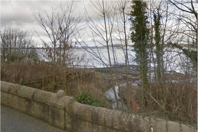 Her body was seen in the water off Society Road in the west area of South Queensferry