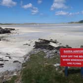 The most southerly of the inhabited islands in the Outer Hebrides, Barra where an outbreak of covid cases has been reported  (Photo: Shutterstock).