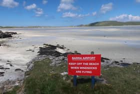 The most southerly of the inhabited islands in the Outer Hebrides, Barra where an outbreak of covid cases has been reported  (Photo: Shutterstock).