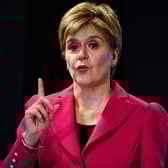 Nicola Sturgeon has revealed the number of Scottish deaths from coronavirus is 14, as she said people's lives should not be "as normal"