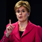 Nicola Sturgeon has revealed the number of Scottish deaths from coronavirus is 14, as she said people's lives should not be "as normal"