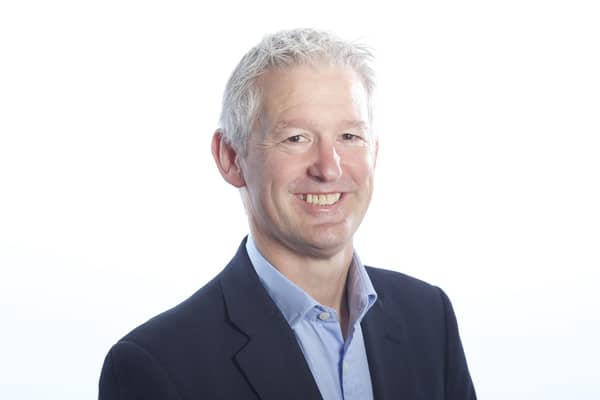 Cameron Stott, head of Scotland at JLL in Edinburgh, said there was a tight pipeline of new office space on the horizon. Picture: Sandy young Photography