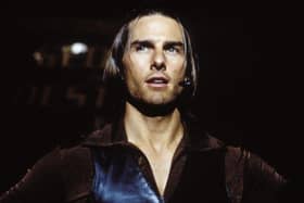 Tom Cruise stars as Frank T. J. Mackey in Magnolia.