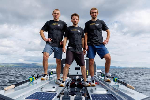 Ewan, Jamie and Lachlan Maclean