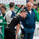Livingston's Bruce Anderson suffered a diabetic seizure during the defeat to Hibs on August 28 (Photo by Ross Parker / SNS Group)