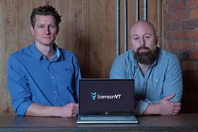 From left: SamsonVT co-founders Ed Brunyee and Sam Burgess. Picture: contributed.