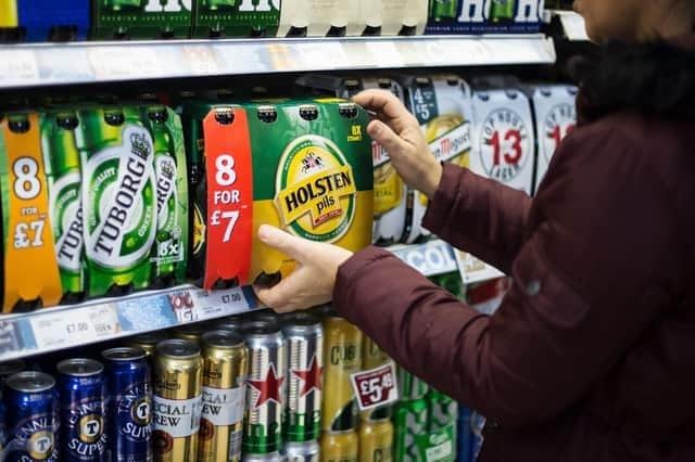 Minimum unit pricing has been effective in reducing alcohol consumption in the three years since it was implemented, a PHS report has claimed. Picture: PA
