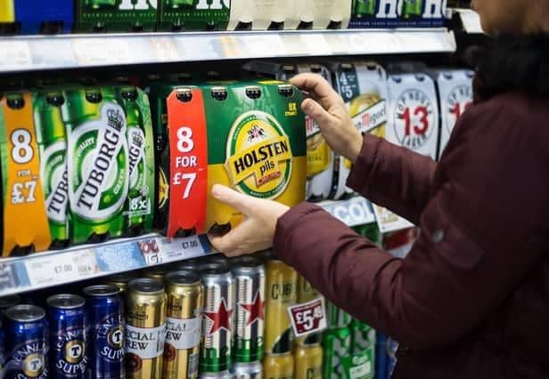 Minimum unit pricing has been effective in reducing alcohol consumption in the three years since it was implemented, a PHS report has claimed. Picture: PA