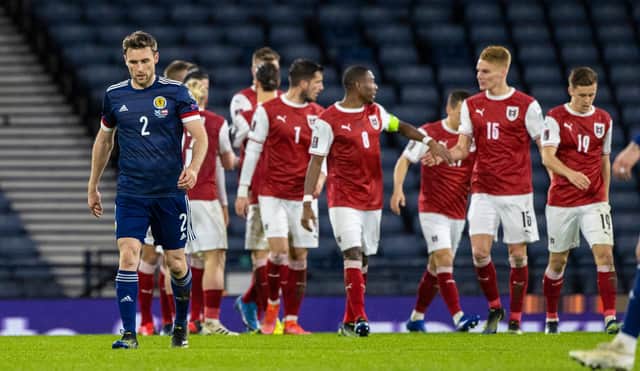 Austria felt it was two points dropped against Scotland.