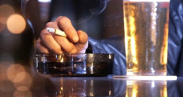 Smoking in pubs came to an end when the ban was introduced