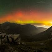The Aurora Borealis on the Isle of Arran